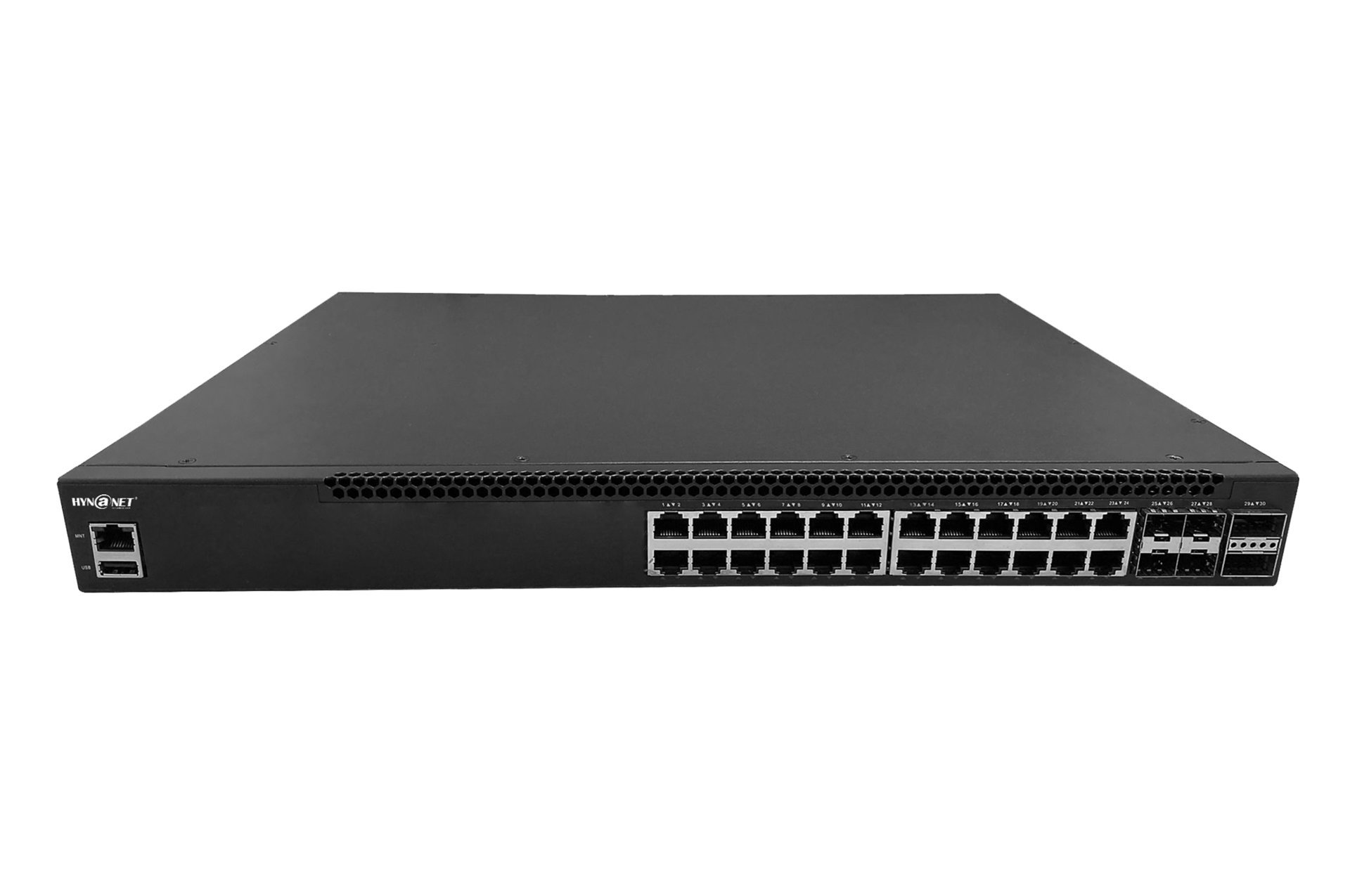 S6030-RPS 24 100/1000/2500BASE-T ports + 4 25G SFP28 ports + 2 40G QSFP28 ports 2.5G Layer 3 managed switch